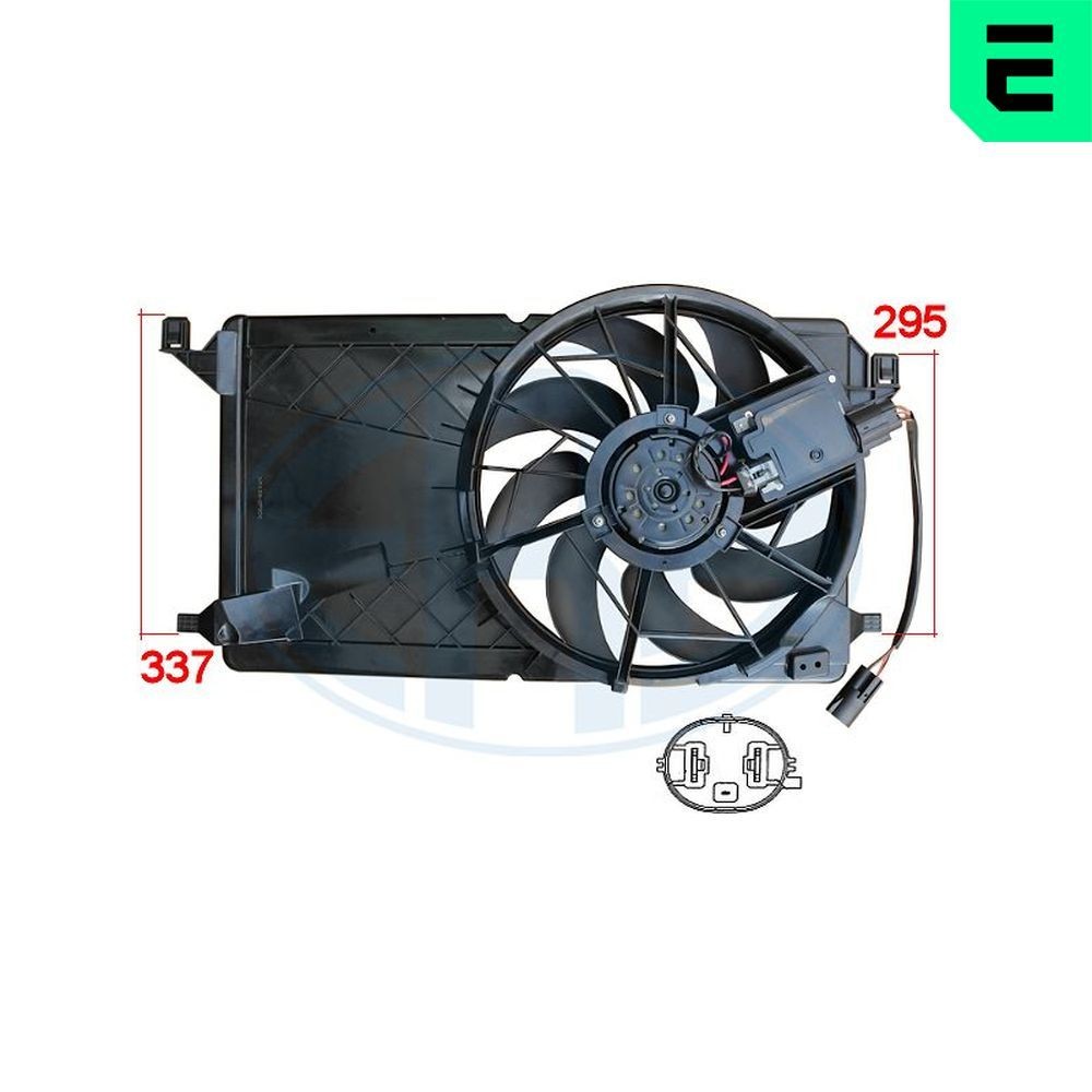 ERA Fan, radiator Article number: 352072 cheaply
