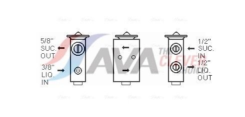 AVA COOLING SYSTEMS Radiator cap Article number: 980011 cheaply