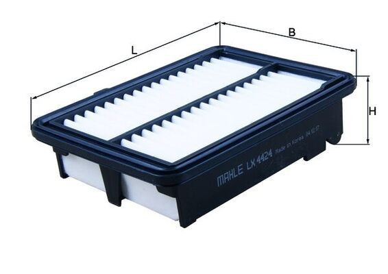 MAHLE ORIGINAL Air filter Article number: LX 4424 cheaply