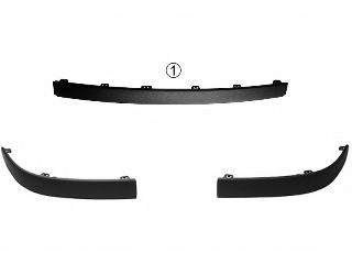 VAN WEZEL Rear diffuser Article number: 4325550 cheaply