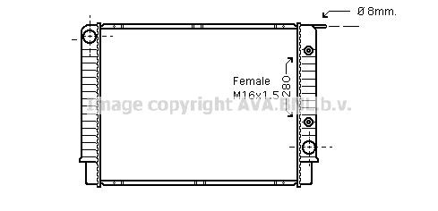PRASCO Dryer, air conditioning Article number: VND053 cheaply