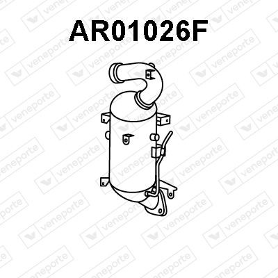 VENEPORTE Diesel particulate filter Article number: AR01026F cheaply