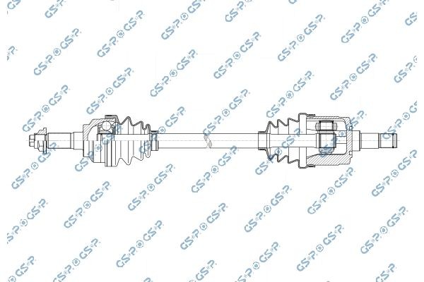 GSP Drive shaft Article number: 227031 cheaply