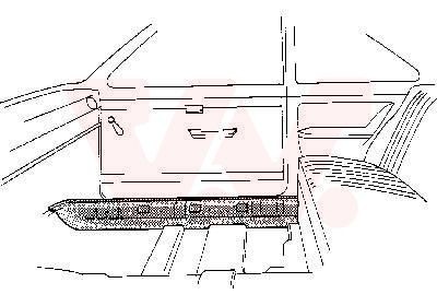 VAN WEZEL Panel Varenummer: 5801.81 billige