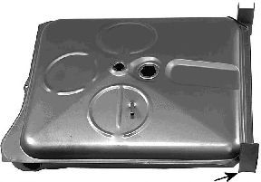 VAN WEZEL Brændstoftank Varenummer: 5858082 billige