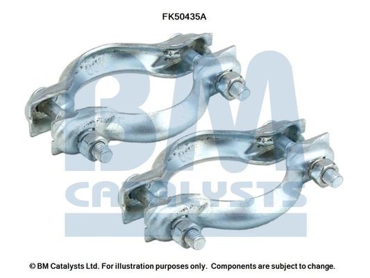BM CATALYSTS Mounting Kit, exhaust pipe Article number: FK50435 cheaply