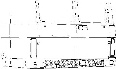 VAN WEZEL Rear Panel Article number: 5858136 cheaply