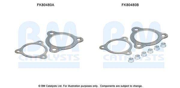 BM CATALYSTS Montagesæt, katalysator Varenummer: FK80480 billige