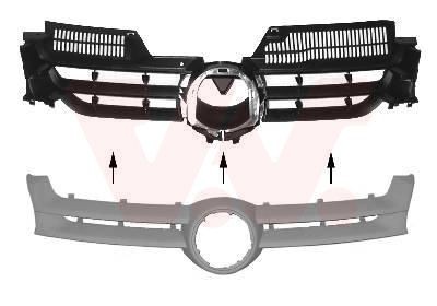 VAN WEZEL Radiator Grille Article number: 5894510 cheaply
