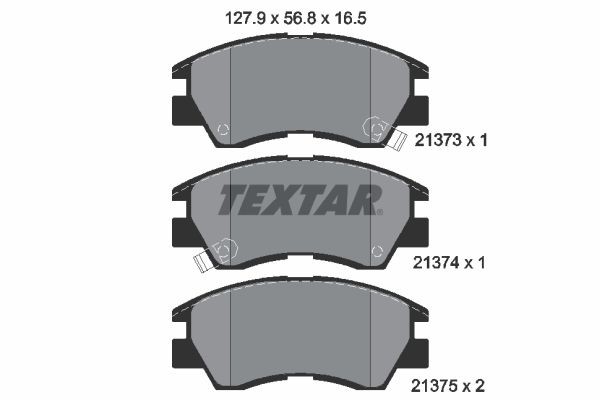 TEXTAR Piduriklotsid Artikli number: 2137301 soodsalt