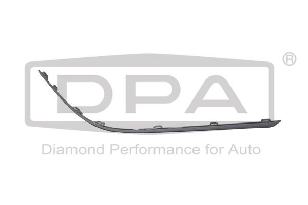 DPA 88071768202 Bumper moulding PASSAT 1.4 TSI EcoFuel 150 PS Petrol/Natural Gas (CNG) 2014
