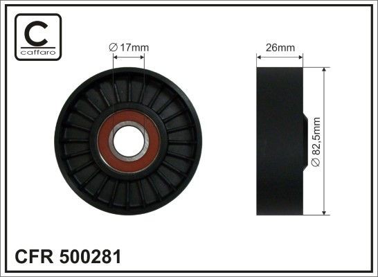 CAFFARO Strammehjul, kilerem Varenummer: 500281 billige