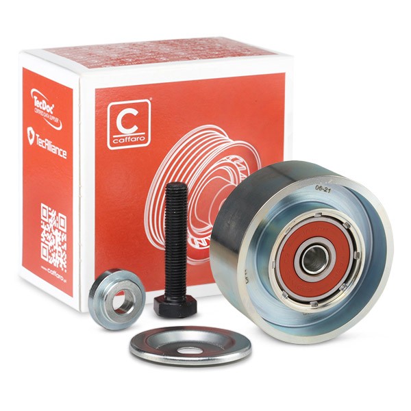CAFFARO Deflection / Guide Pulley, v-ribbed belt Article number: 500423 cheaply