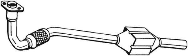 BOSAL Catalytic converter Article number: 099-462 cheaply