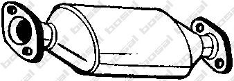 BOSAL Catalytic converter Article number: 099-520 cheaply