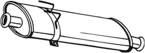 BOSAL Middle silencer Article number: 200-825 cheaply