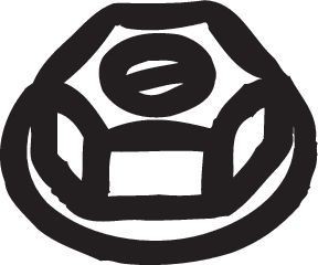 BOSAL 258-047 Nut, exhaust manifold CORSA 1.7 DTI 16V (F08, W5L) 75 PS Diesel 2012