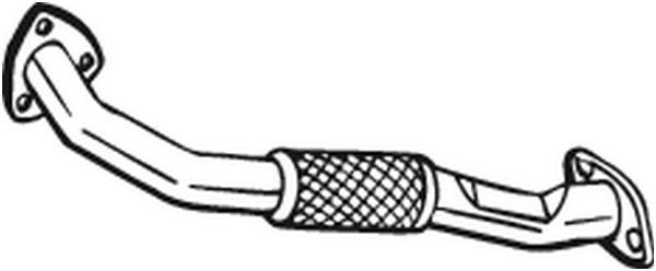 BOSAL Exhaust Pipe Article number: 740-381 cheaply