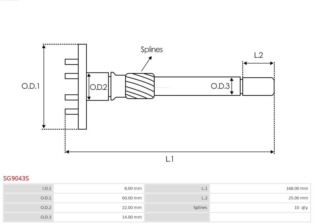 AS-PL Alternator Article number: A5019ER cheaply