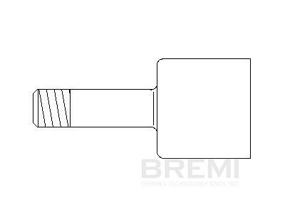 BREMI 10046 Connector Sleeve, ignition cable ASTRA 2.0 16V OPC (F08, F48) 160 PS Petrol 2009