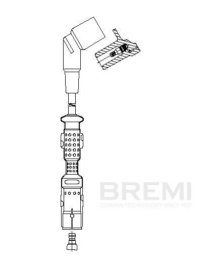 BREMI Tændkabel Varenummer: 136/40 billige