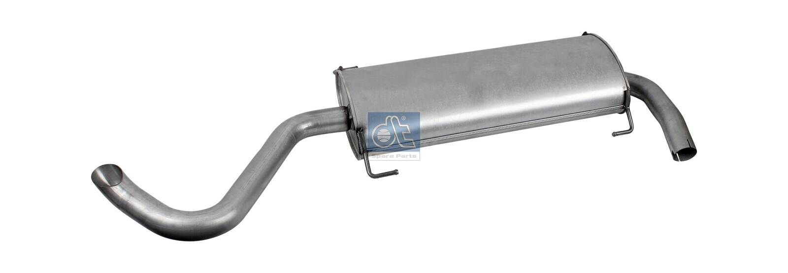 DT Spare Parts 12.27156 Mellem- / bagerste lydpotte DUCATO 3.0 D 160 Multijet 156 HK Diesel