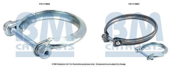 BM CATALYSTS Mounting Kit, soot filter Article number: FK11188 cheaply