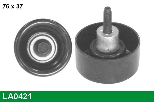 LUCAS Deflection / Guide Pulley, v-ribbed belt Article number: LA0421 cheaply