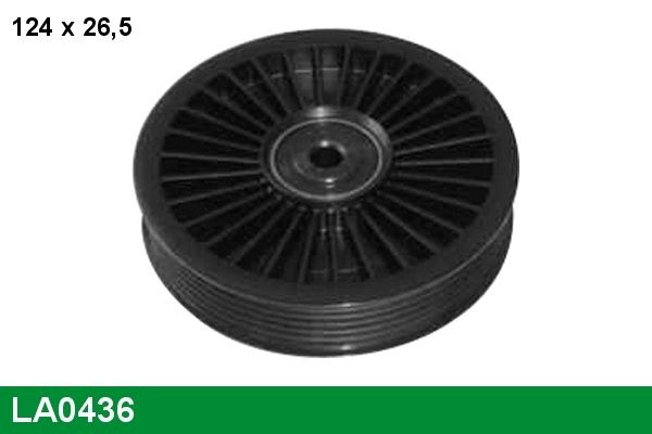 LUCAS Deflection / Guide Pulley, v-ribbed belt Article number: LA0436 cheaply