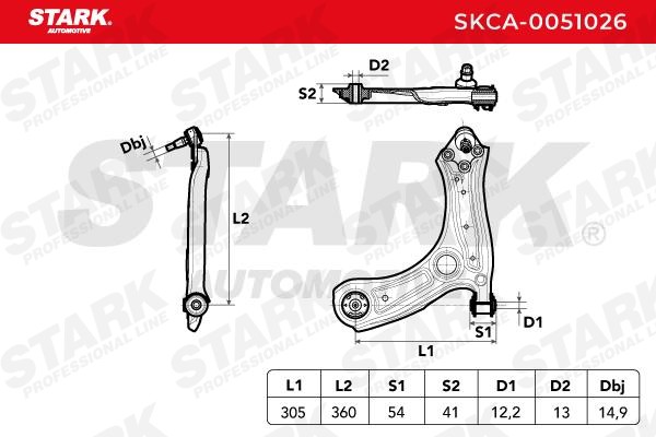 STARK Bærearm Varenummer: SKCA-0051026 billige
