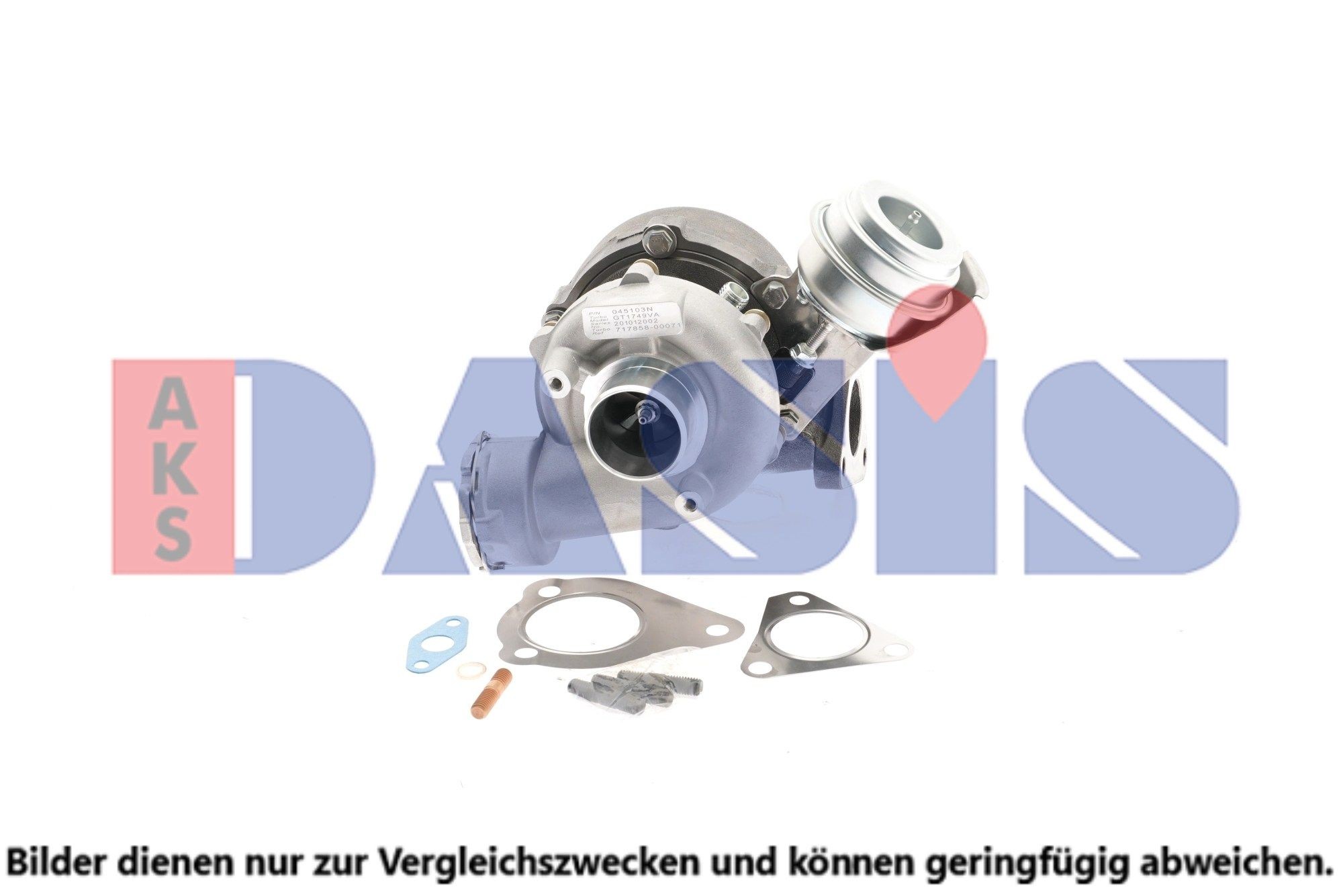 AKS DASIS Turbocharger Article number: 045103N cheaply