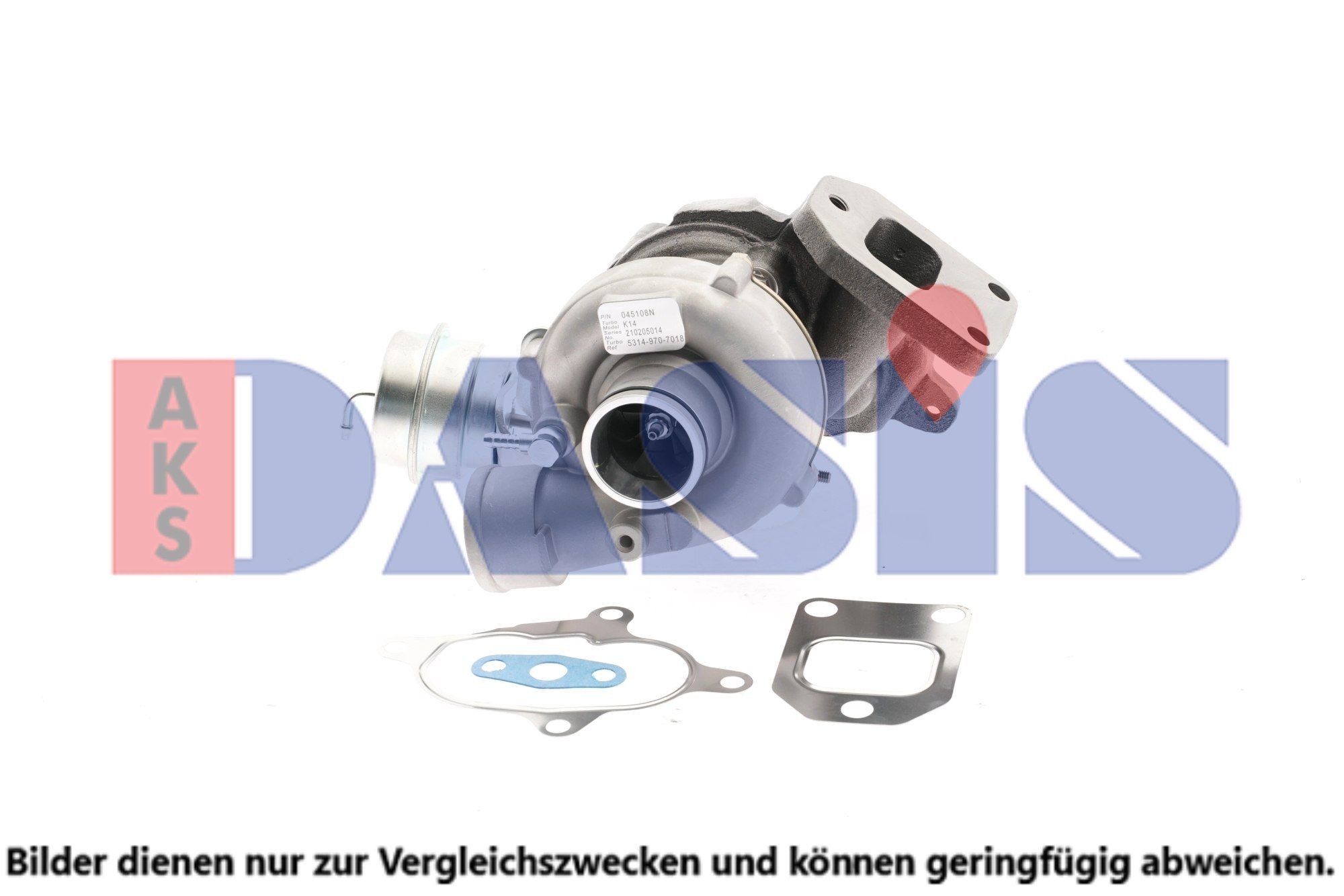 AKS DASIS Turbocharger Article number: 045108N cheaply