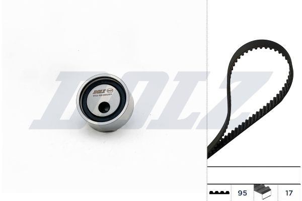DOLZ Timing belt kit Article number: SKD001 cheaply