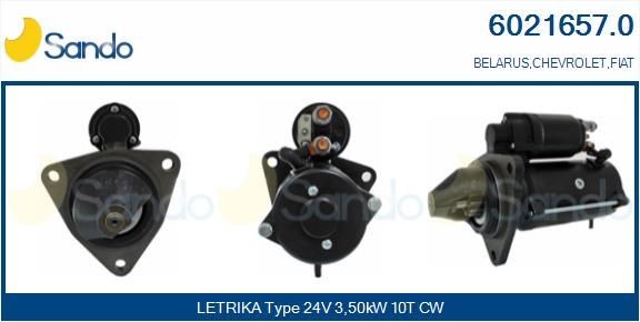 SANDO Alternator Article number: 2035374.1 cheaply