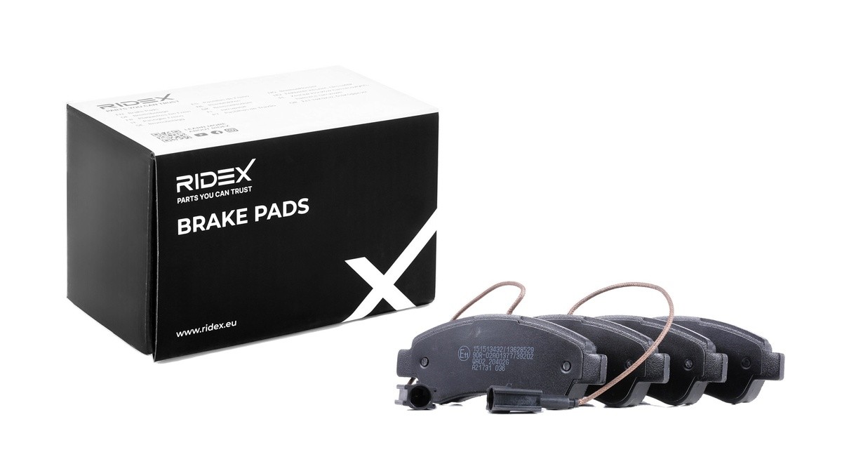 RIDEX Brake pad set Article number: 402B1093 cheaply