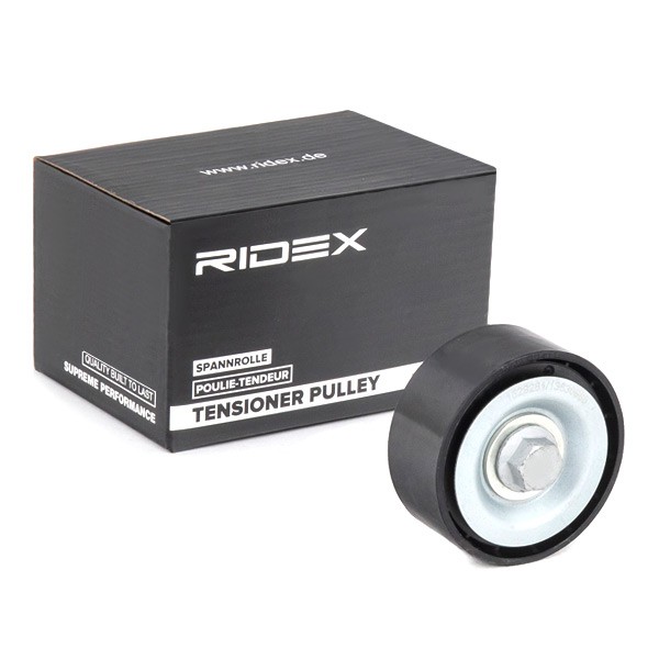 RIDEX Deflection / Guide Pulley, v-ribbed belt Article number: 312D0087 cheaply