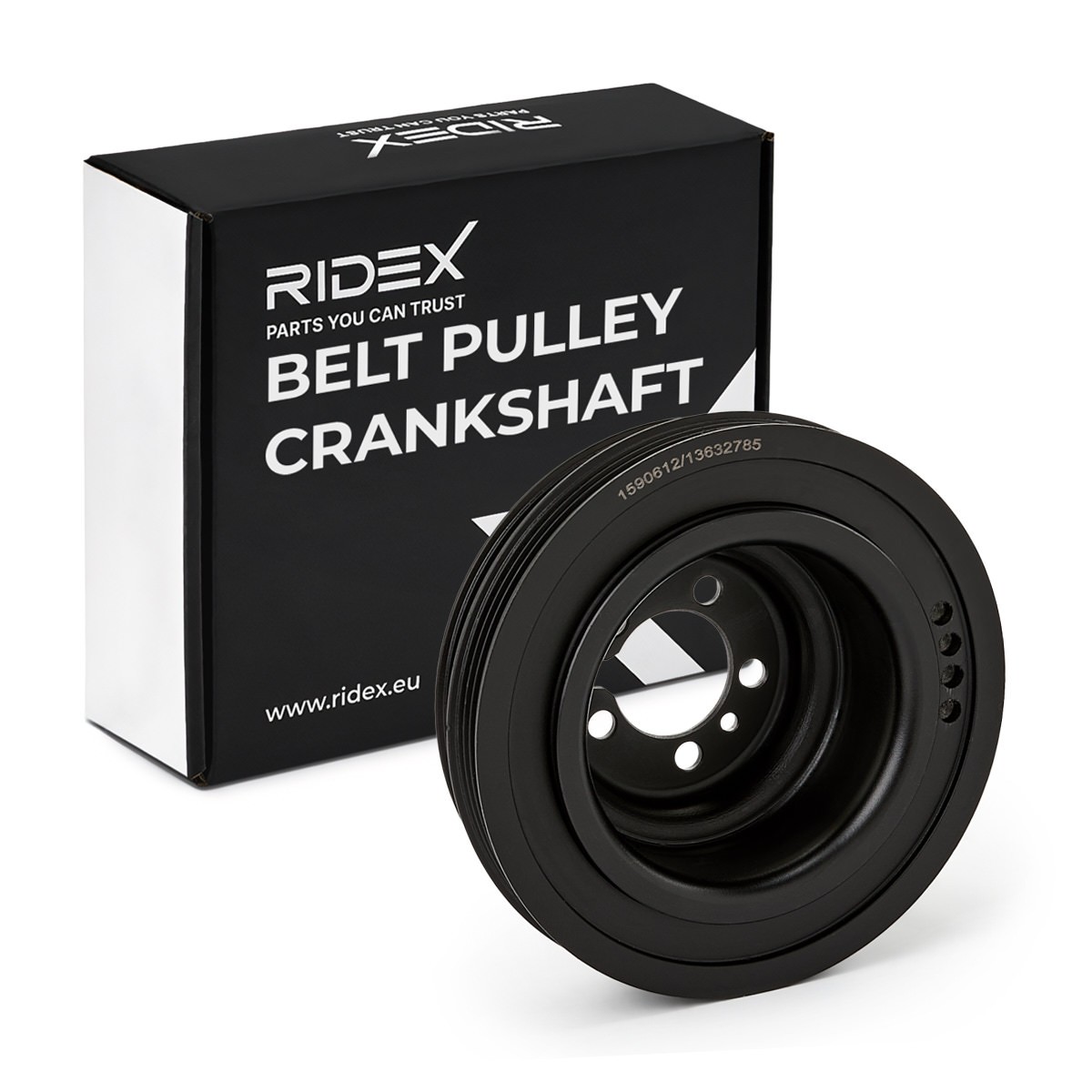 RIDEX Remskive, krumtapaksel Varenummer: 3213B0109 billige
