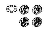 VEGAZ Exhaust mounting kit Article number: FTA-116 cheaply