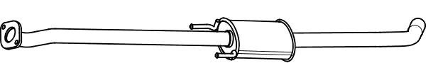 VEGAZ Middle silencer Article number: KS-163 cheaply