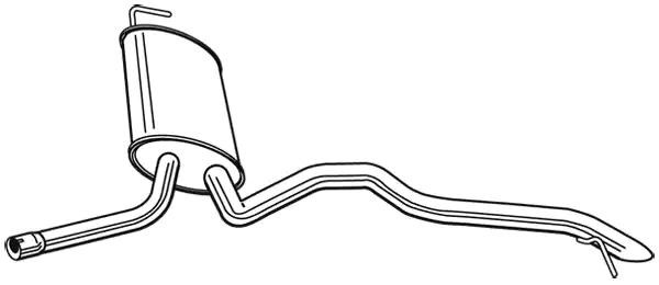 VEGAZ Rear silencer Article number: RS-422ERNS cheaply