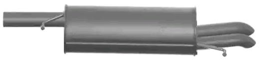 VEGAZ Rear silencer Article number: VS-327EB/ERN cheaply