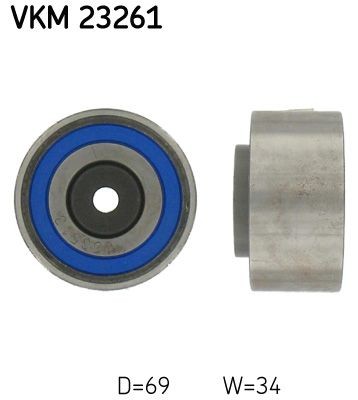 SKF Timing belt deflection pulley Article number: VKM 23261 cheaply