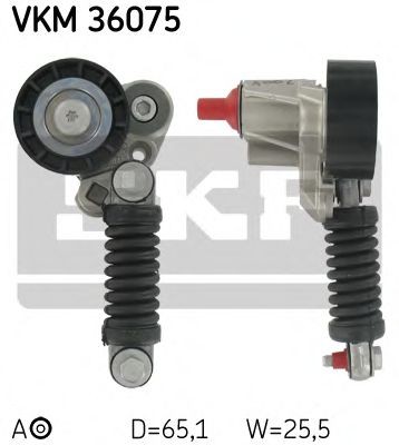 SKF Strammehjul, kilerem Varenummer: VKM 36075 billige