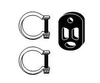 VEGAZ Mounting Kit, catalytic converter Article number: CA-979 cheaply