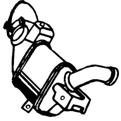 VEGAZ Catalytic converter Article number: CK-329 cheaply