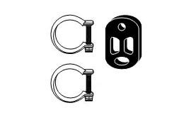 VEGAZ Mounting Kit, catalytic converter Article number: PGA-989 cheaply