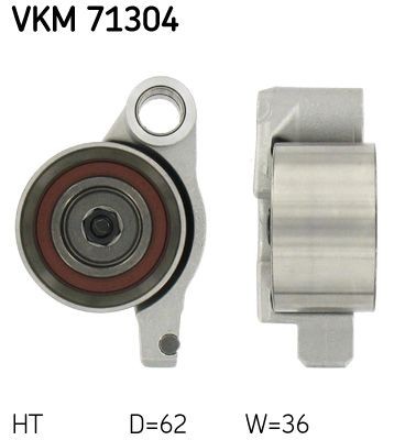 SKF Timing belt tensioner pulley Article number: VKM 71304 cheaply
