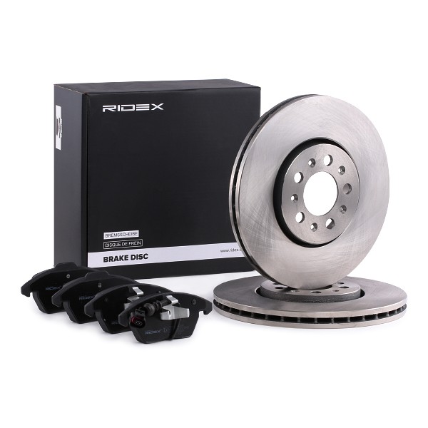 RIDEX Brake discs and pads set Article number: 3405B0297 cheaply