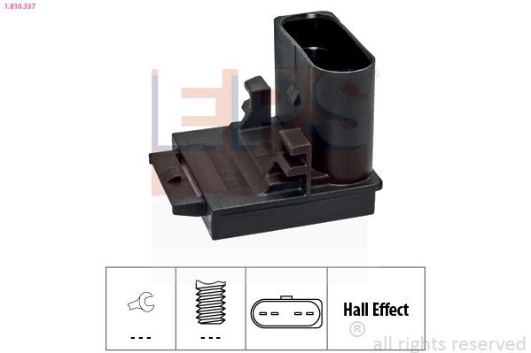 EPS 1.810.337 Switch, clutch control (cruise control) RAPID 1.0 TSI 95 PS Petrol 2019