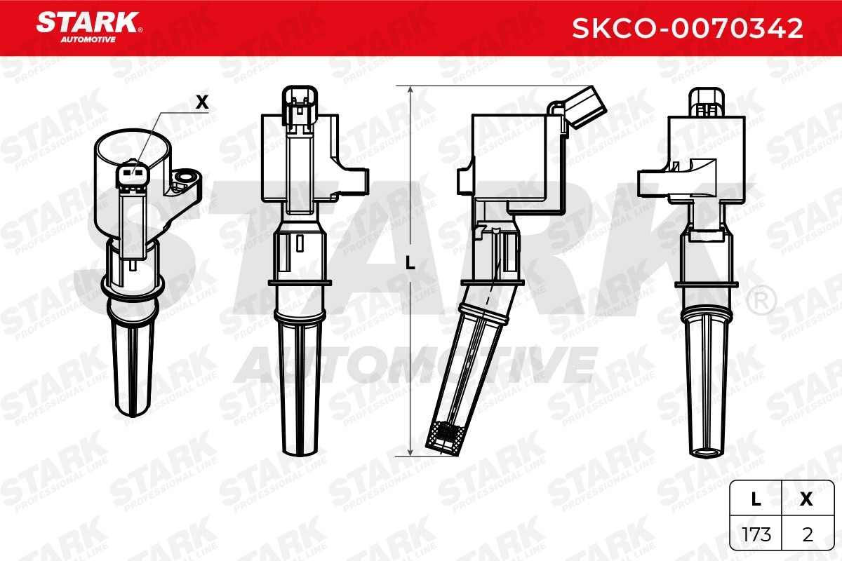 STARK Ignition coil Article number: SKCO-0070342 cheaply